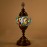 Authentic Single Roller Table Lamp Mosaic
